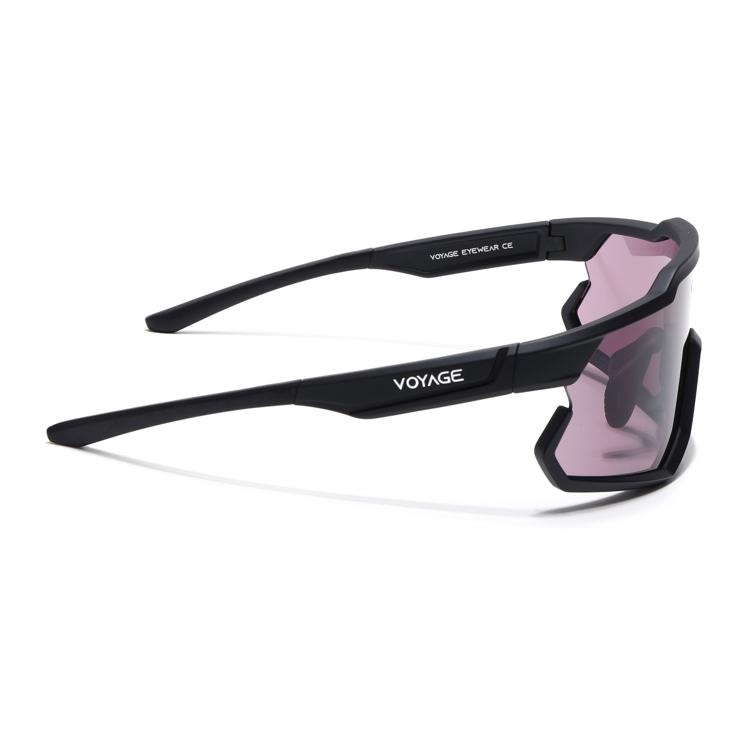 Voyage Select Drift Sunglasses (Purple Lens | Black Frame - SLMG6318)