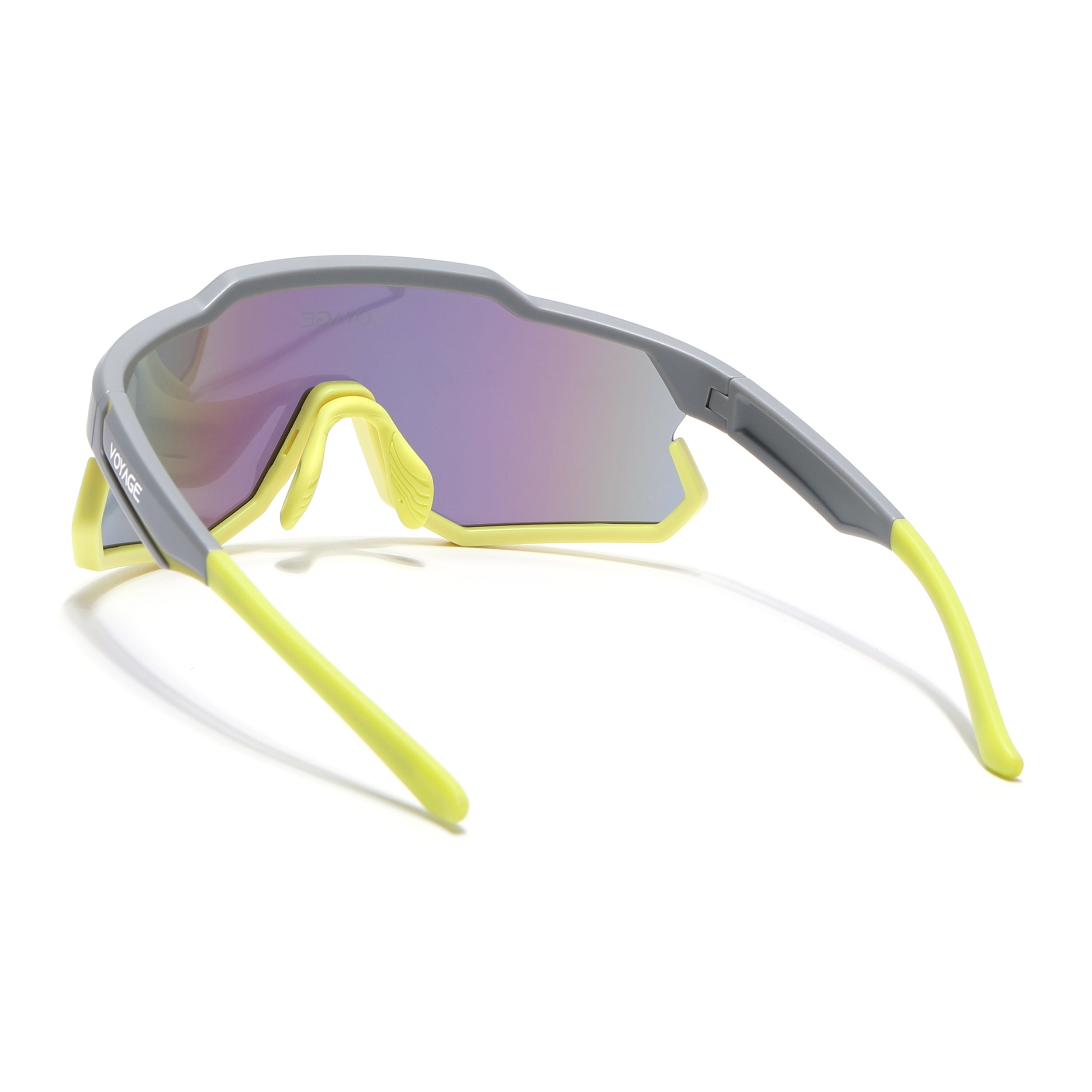 Voyage Select Drift Sunglasses (Grey Lens | Grey & Yellow Frame - SLMG6320)