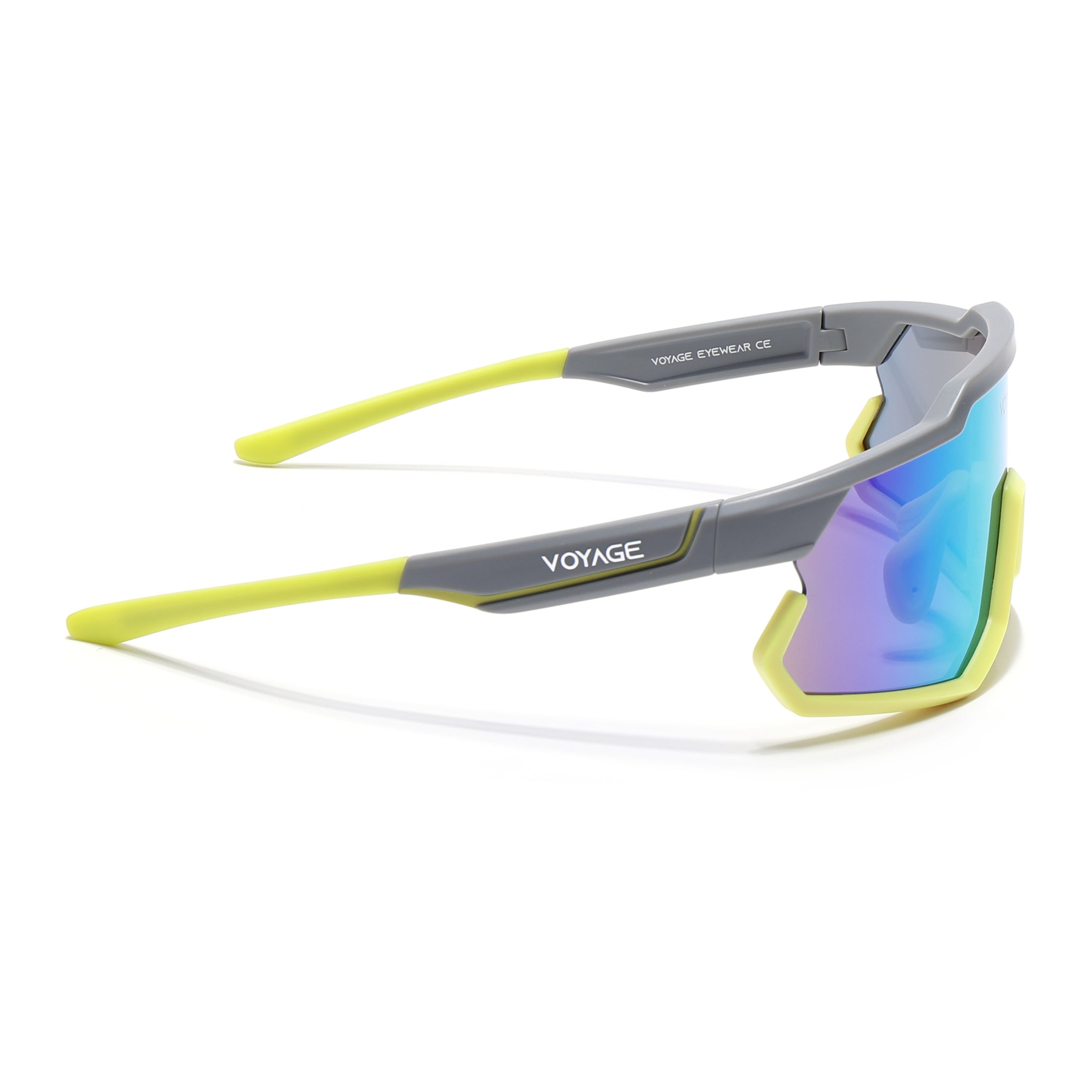 Voyage Select Drift Sunglasses (Grey Lens | Grey & Yellow Frame - SLMG6320)