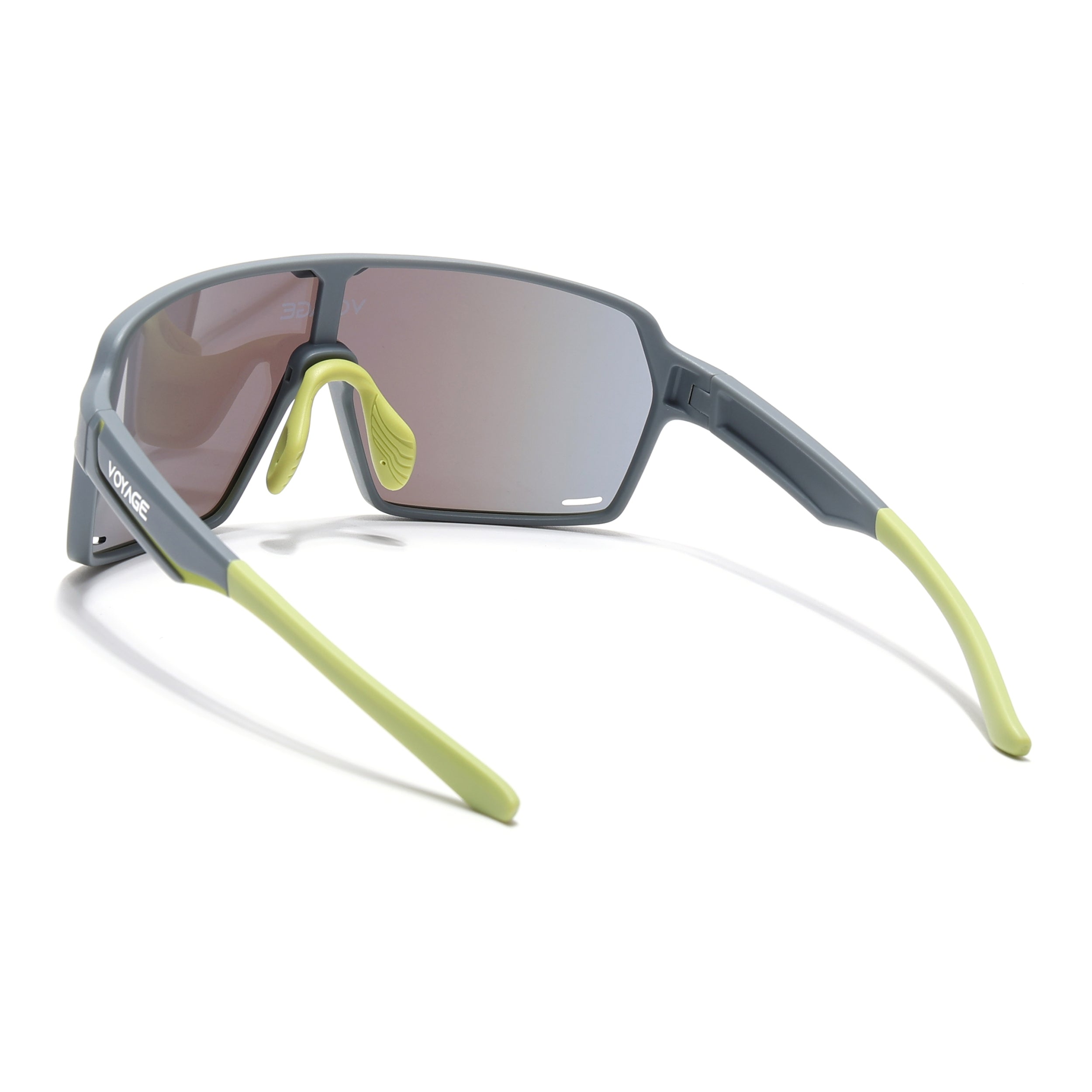 Voyage Select Drift Sunglasses (Grey Lens | Grey & Yellow Frame - SLMG6323)
