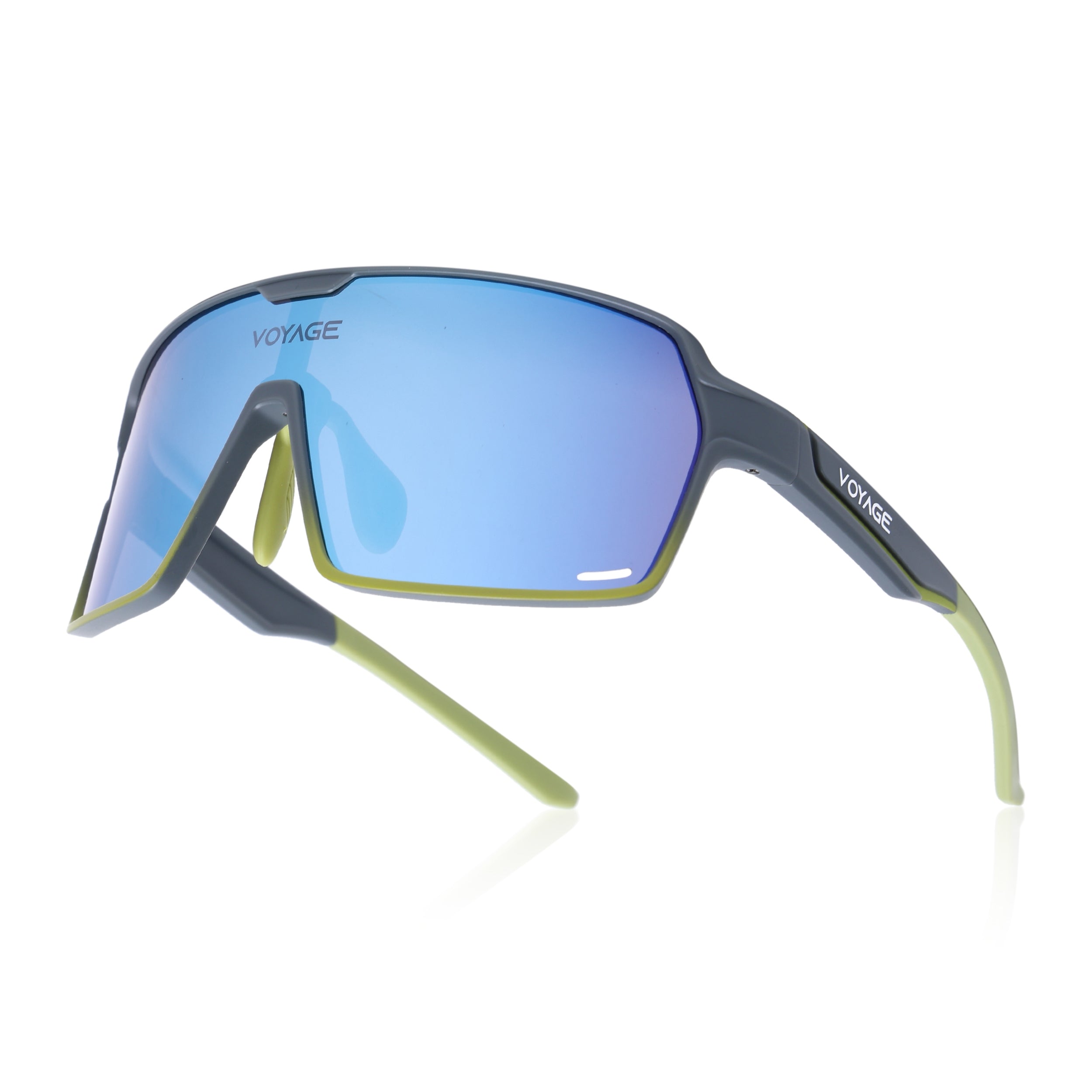 Voyage Select Drift Sunglasses (Grey Lens | Grey & Yellow Frame - SLMG6323)