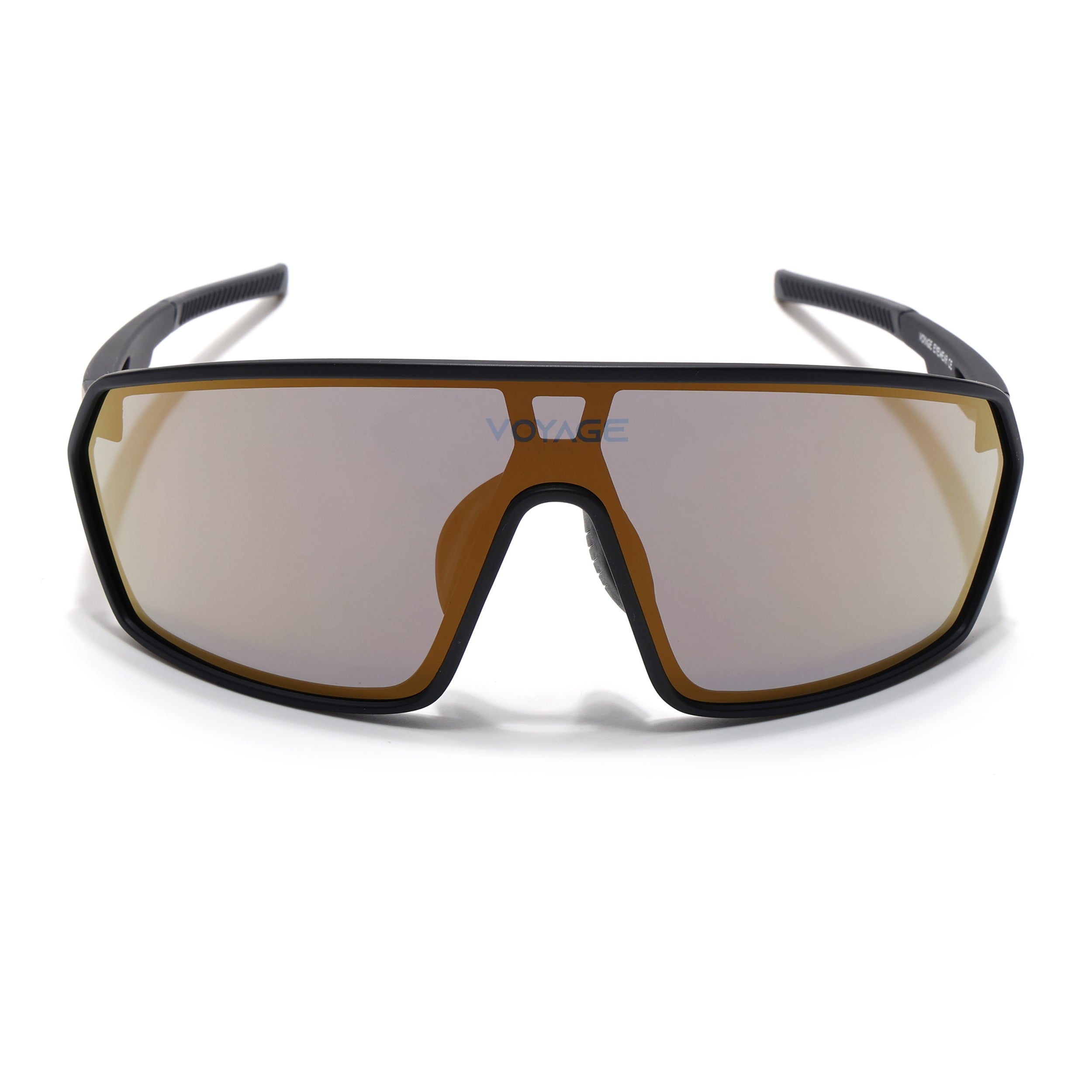 Voyage Select Drift Sunglasses (Golden Lens | Matt Black Frame - SLMG6328)