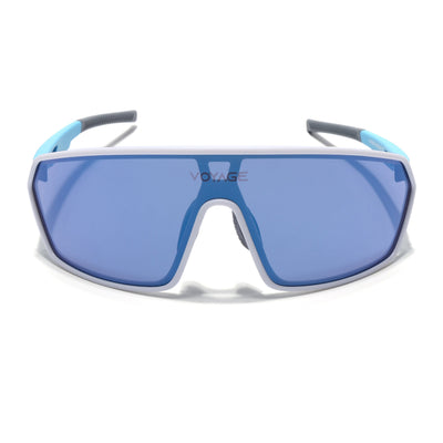Voyage Select Drift Sunglasses (Light Blue Lens | White Frame - SLMG6329)