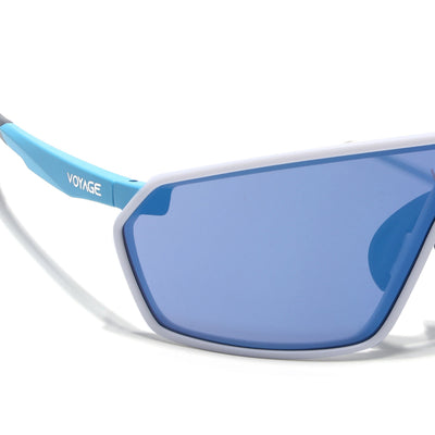 Voyage Select Drift Sunglasses (Light Blue Lens | White Frame - SLMG6329)
