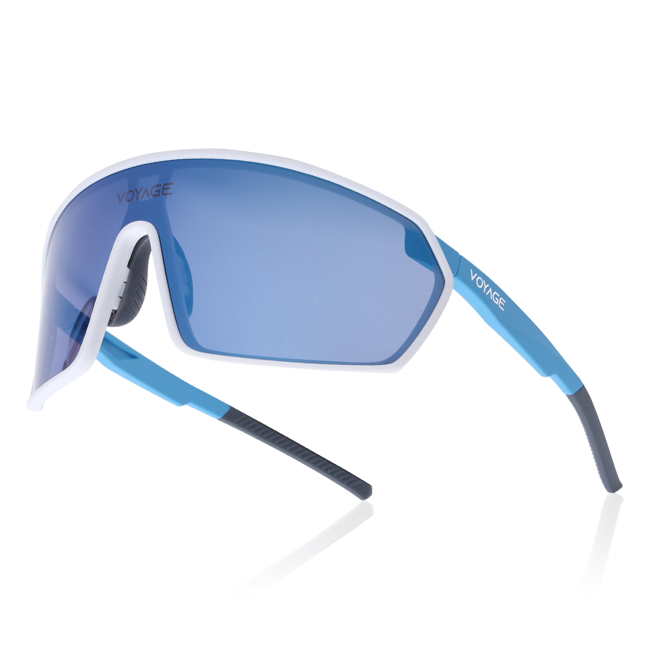 Voyage Select Drift Sunglasses (Light Blue Lens | White Frame - SLMG6329)