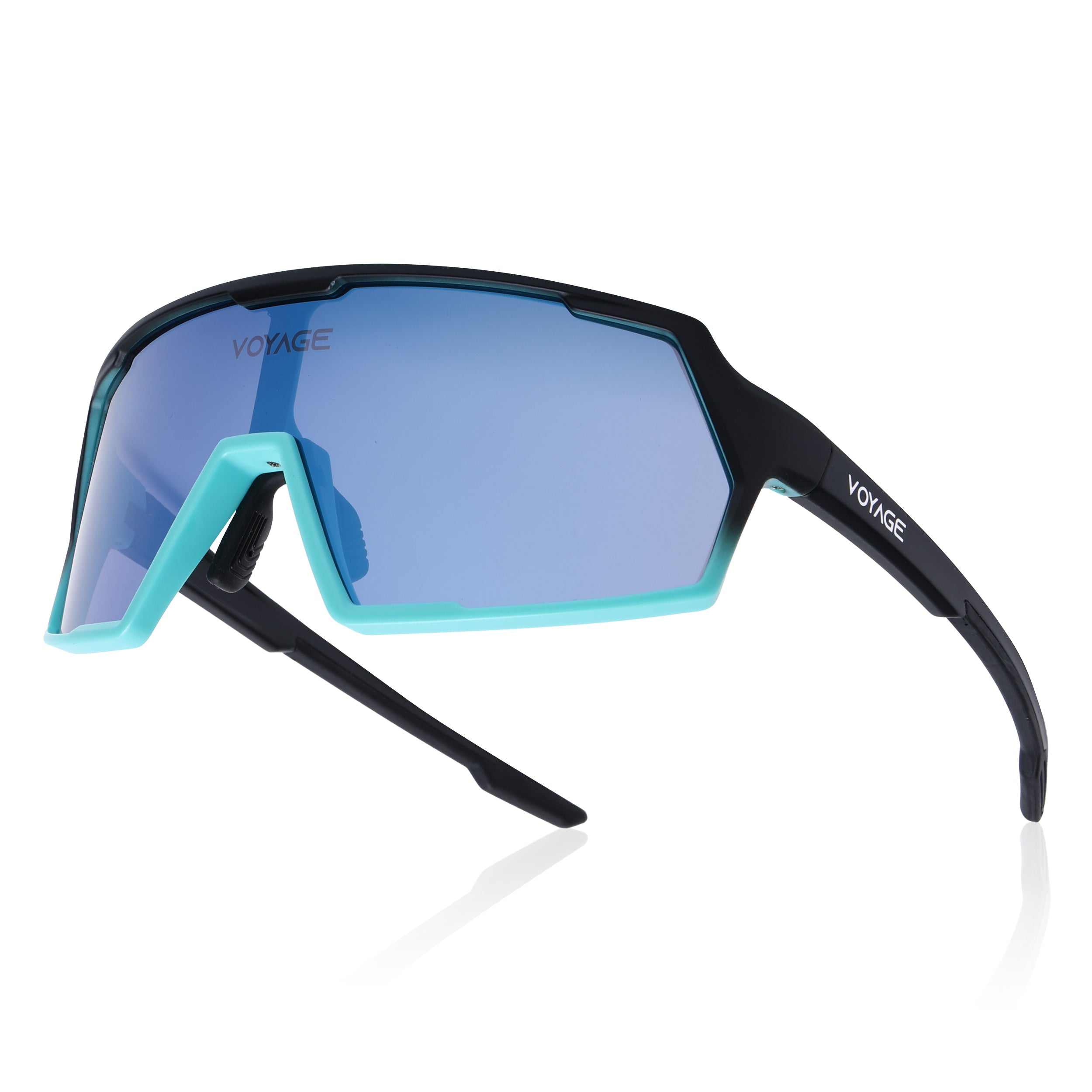 Voyage Select Drift Sunglasses (Blue Lens | Black & Sky Blue Frame - SLMG6331)