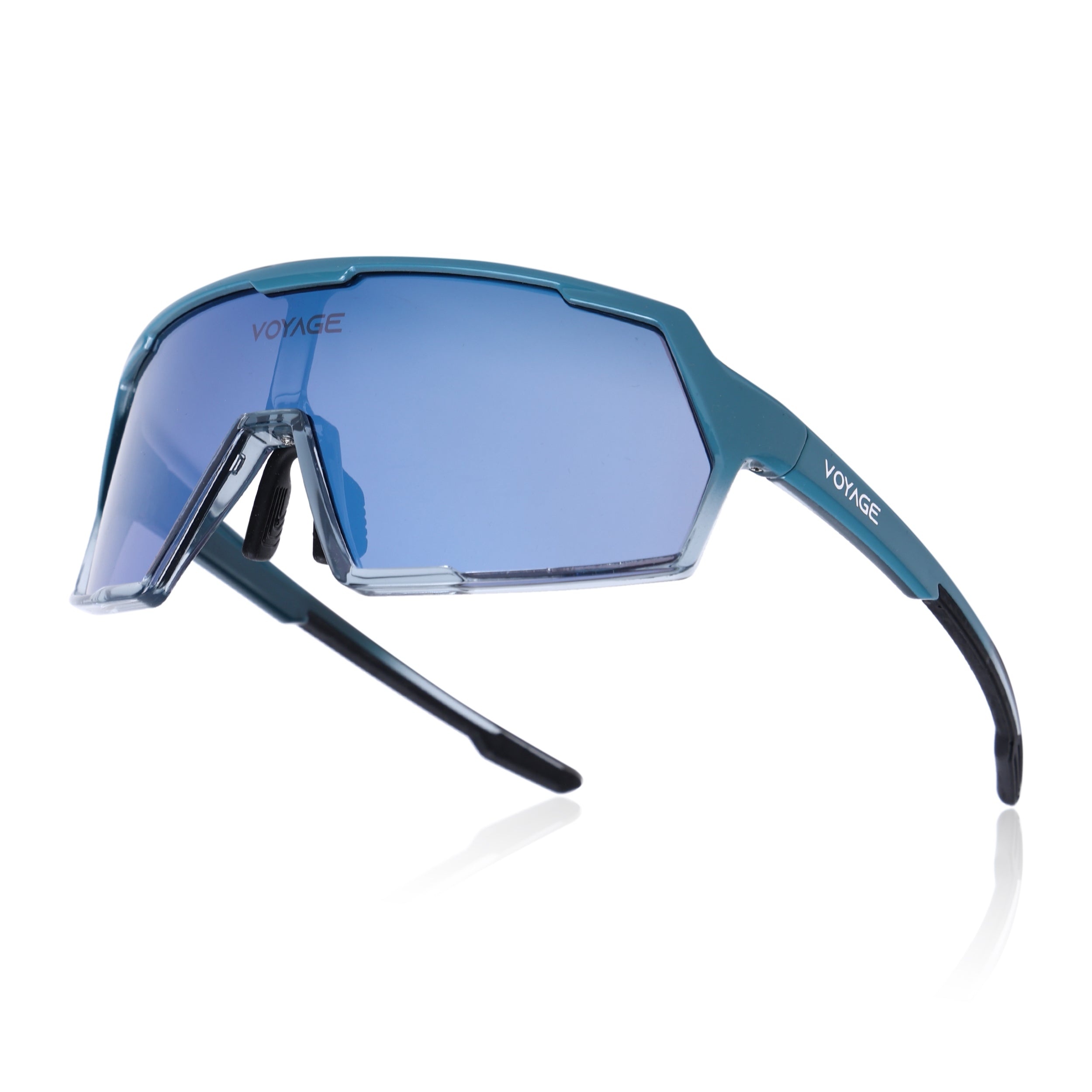 Voyage Select Drift Sunglasses (Blue Lens | Shine Blue Frame - SLMG6332)