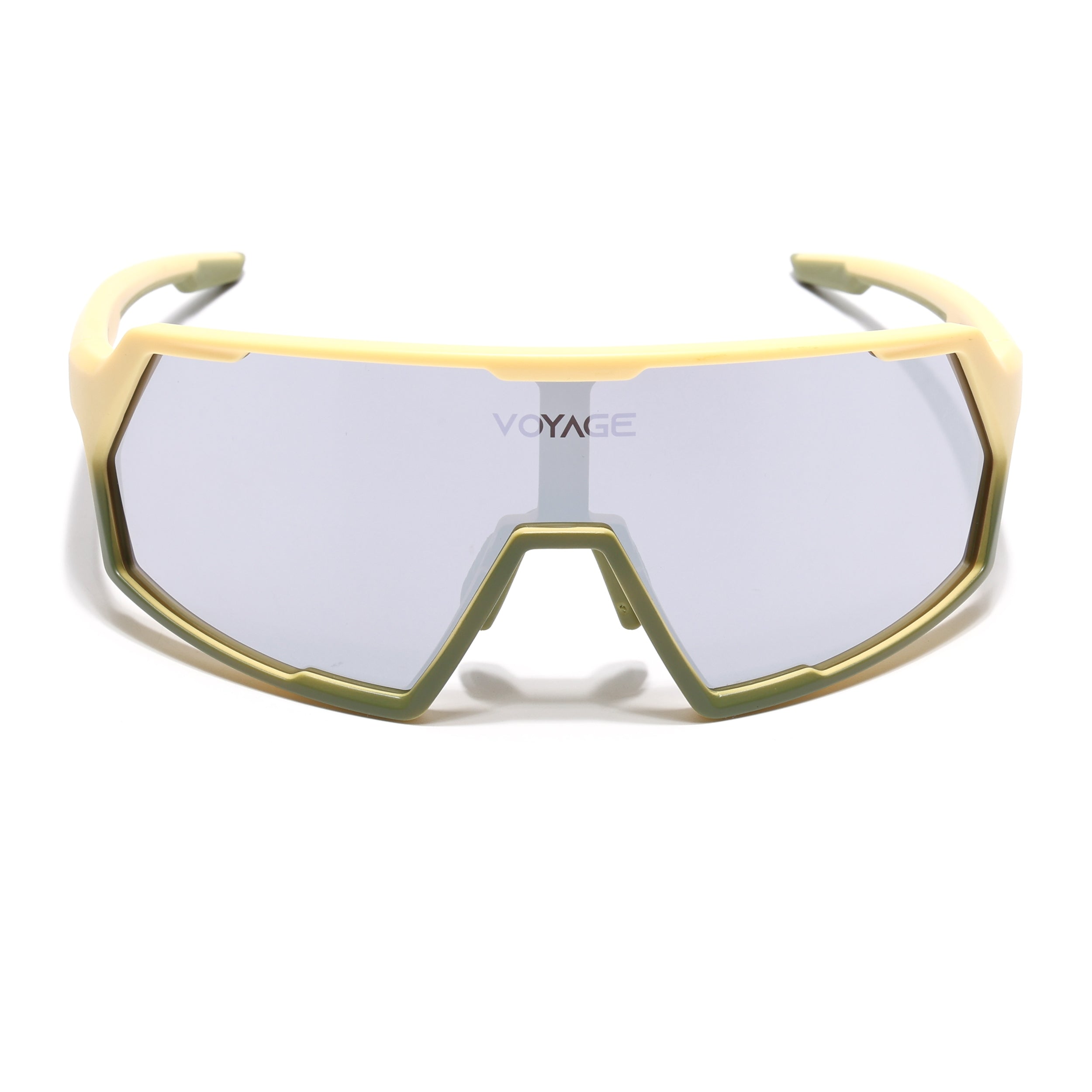 Voyage Select Drift Sunglasses (Grey Lens | Yellow & Olive Frame - SLMG6333)