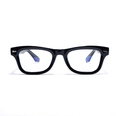Obsidian | Voyage Black Wayfarer Eyeglasses for Men & Women (KG2529FMG8040)