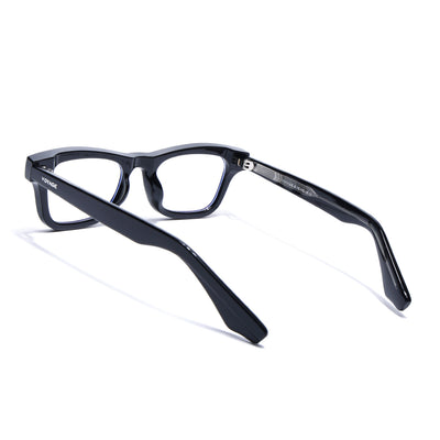 Obsidian | Voyage Black Wayfarer Eyeglasses for Men & Women (KG2529FMG8040)