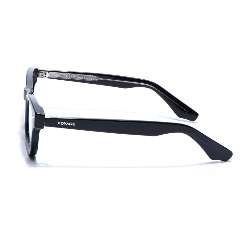 Obsidian | Voyage Black Wayfarer Eyeglasses for Men & Women (KG2529FMG8040)