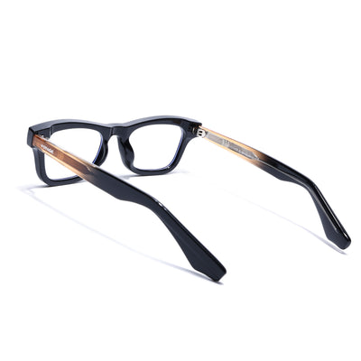 Obsidian | Voyage Black Wayfarer Eyeglasses for Men & Women (KG2529FMG8041)