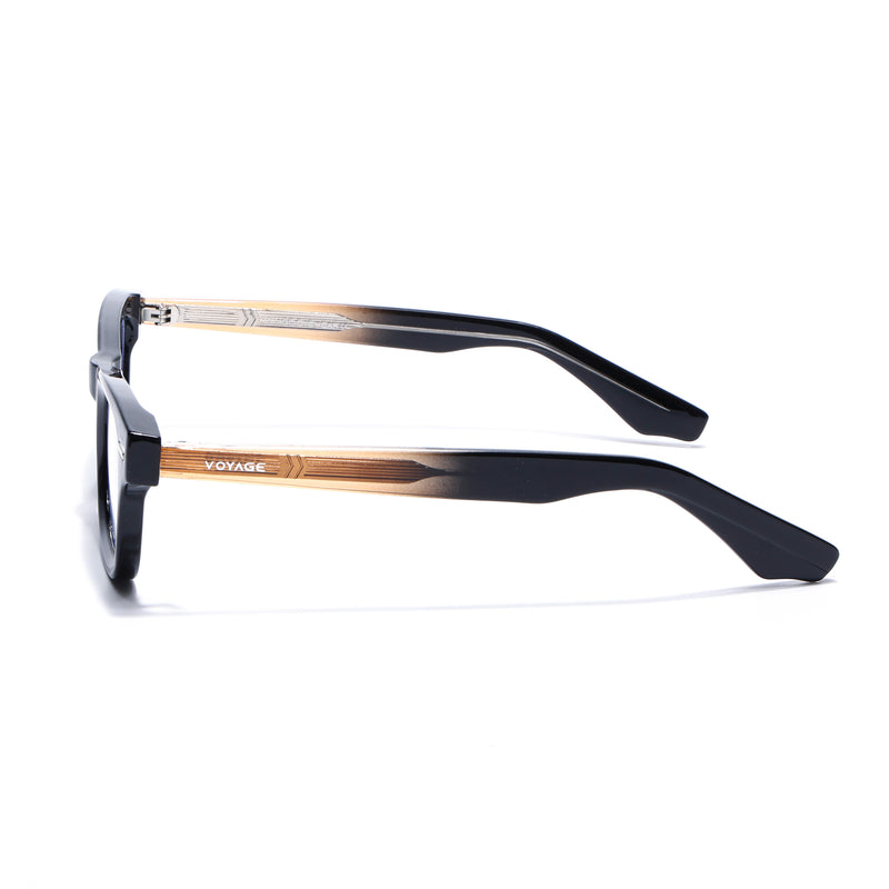 Obsidian | Voyage Black Wayfarer Eyeglasses for Men & Women (KG2529FMG8041)