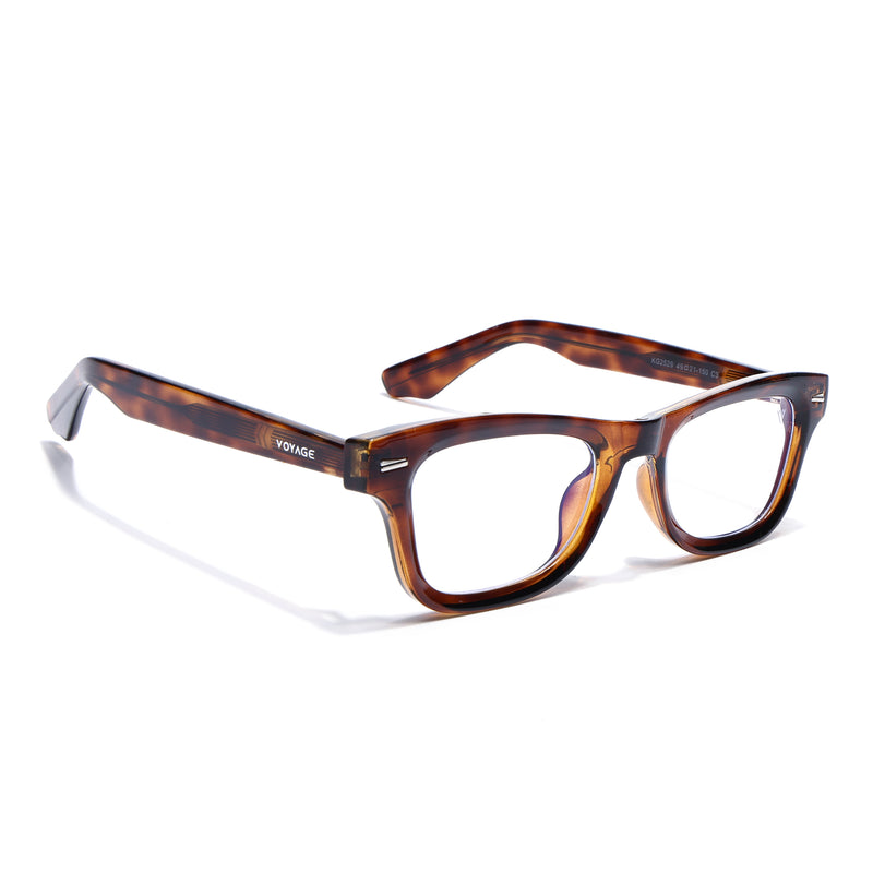 Obsidian | Voyage Demi Brown Wayfarer Eyeglasses for Men & Women (KG2529FMG8042)