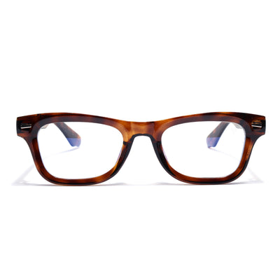 Obsidian | Voyage Demi Brown Wayfarer Eyeglasses for Men & Women (KG2529FMG8042)