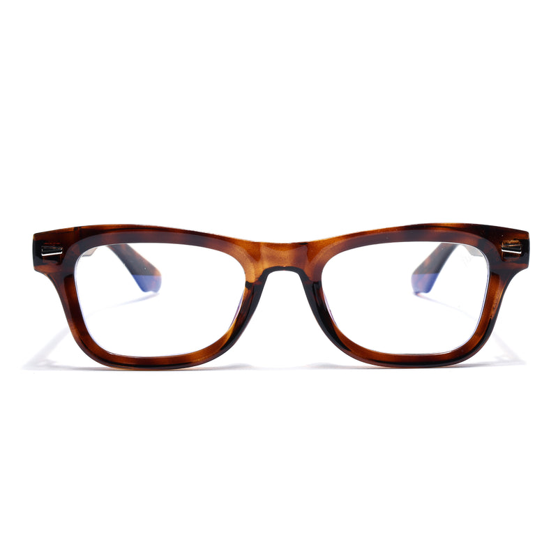 Obsidian | Voyage Demi Brown Wayfarer Eyeglasses for Men & Women (KG2529FMG8042)