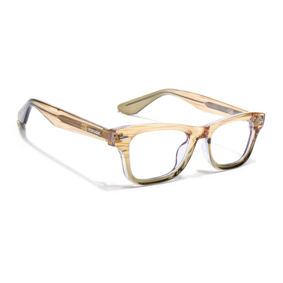 Obsidian | Voyage Light Brown Wayfarer Eyeglasses for Men & Women (KG2529FMG8044)
