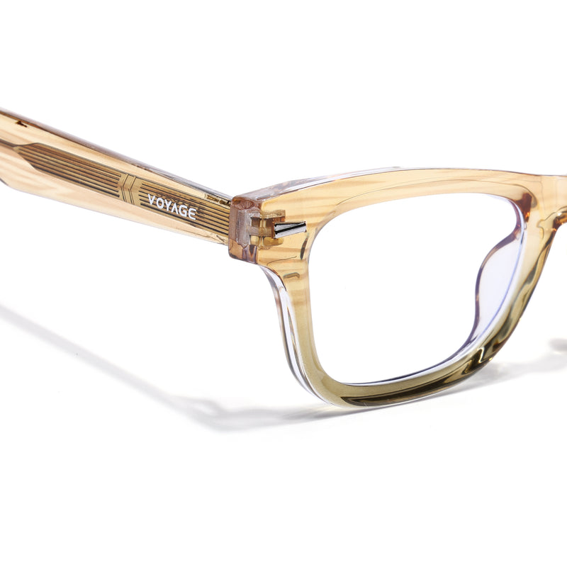Obsidian | Voyage Light Brown Wayfarer Eyeglasses for Men & Women (KG2529FMG8044)