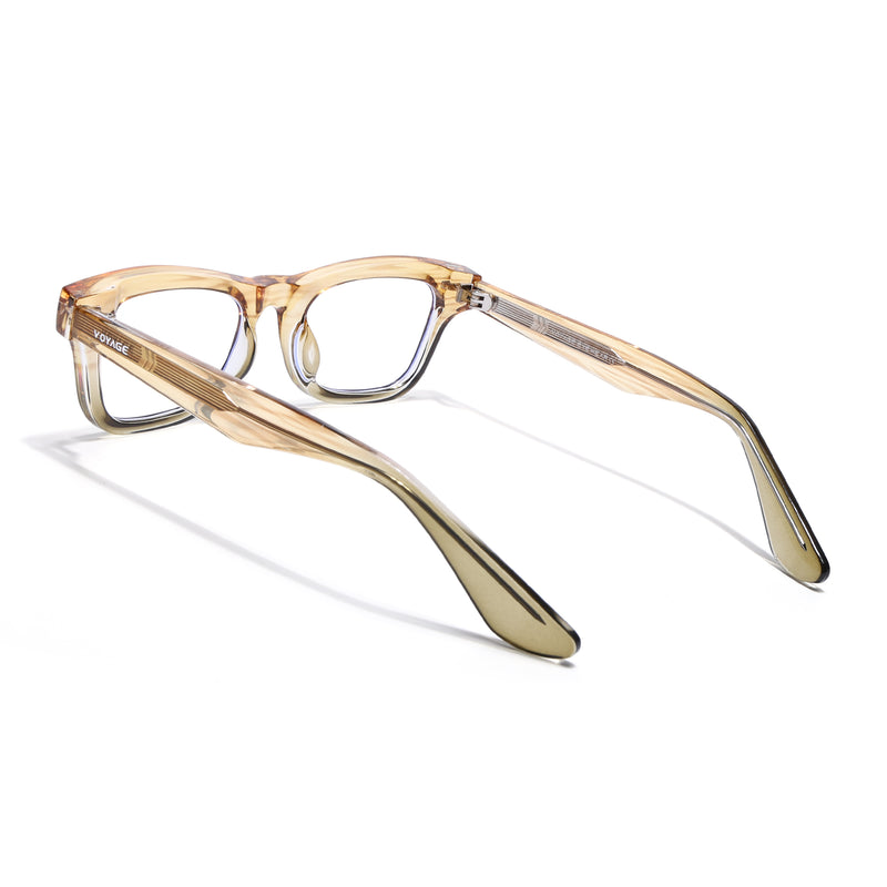 Obsidian | Voyage Light Brown Wayfarer Eyeglasses for Men & Women (KG2529FMG8044)