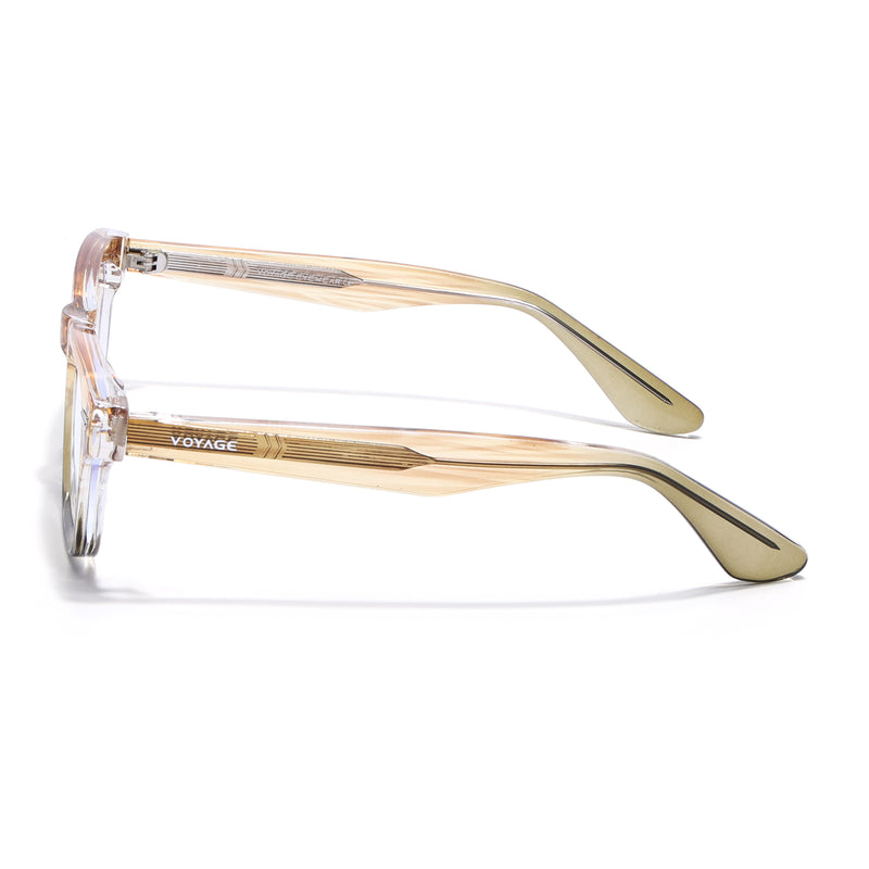 Obsidian | Voyage Light Brown Wayfarer Eyeglasses for Men & Women (KG2529FMG8044)