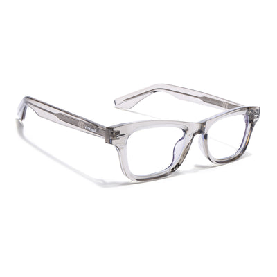 Obsidian | Voyage Grey Wayfarer Eyeglasses for Men & Women (KG2529FMG8045)