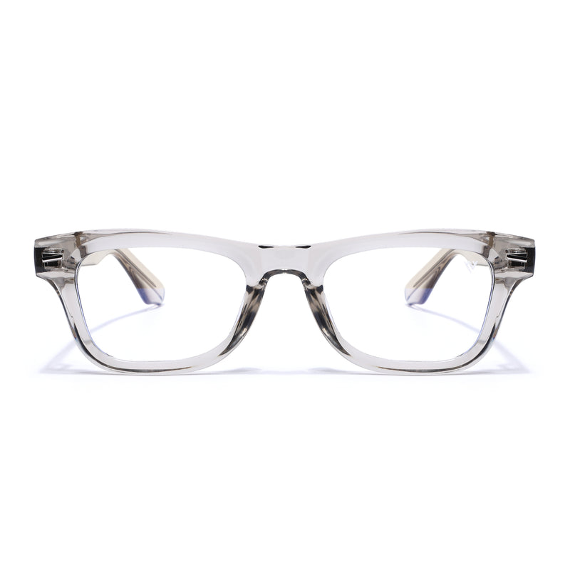 Obsidian | Voyage Grey Wayfarer Eyeglasses for Men & Women (KG2529FMG8045)