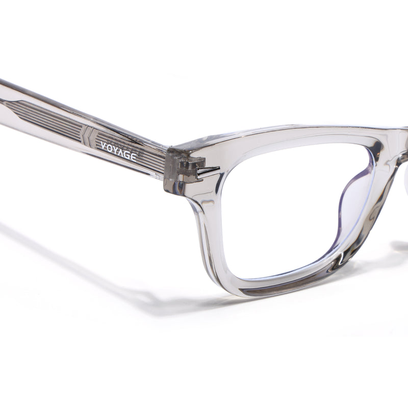 Obsidian | Voyage Grey Wayfarer Eyeglasses for Men & Women (KG2529FMG8045)