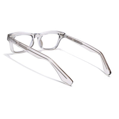 Obsidian | Voyage Grey Wayfarer Eyeglasses for Men & Women (KG2529FMG8045)