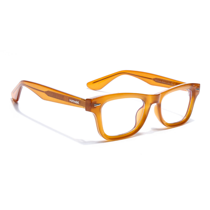 Obsidian | Voyage Orange Wayfarer Eyeglasses for Men & Women (KG2529FMG8046)