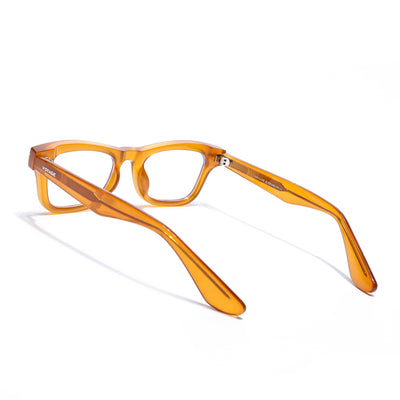 Obsidian | Voyage Orange Wayfarer Eyeglasses for Men & Women (KG2529FMG8046)