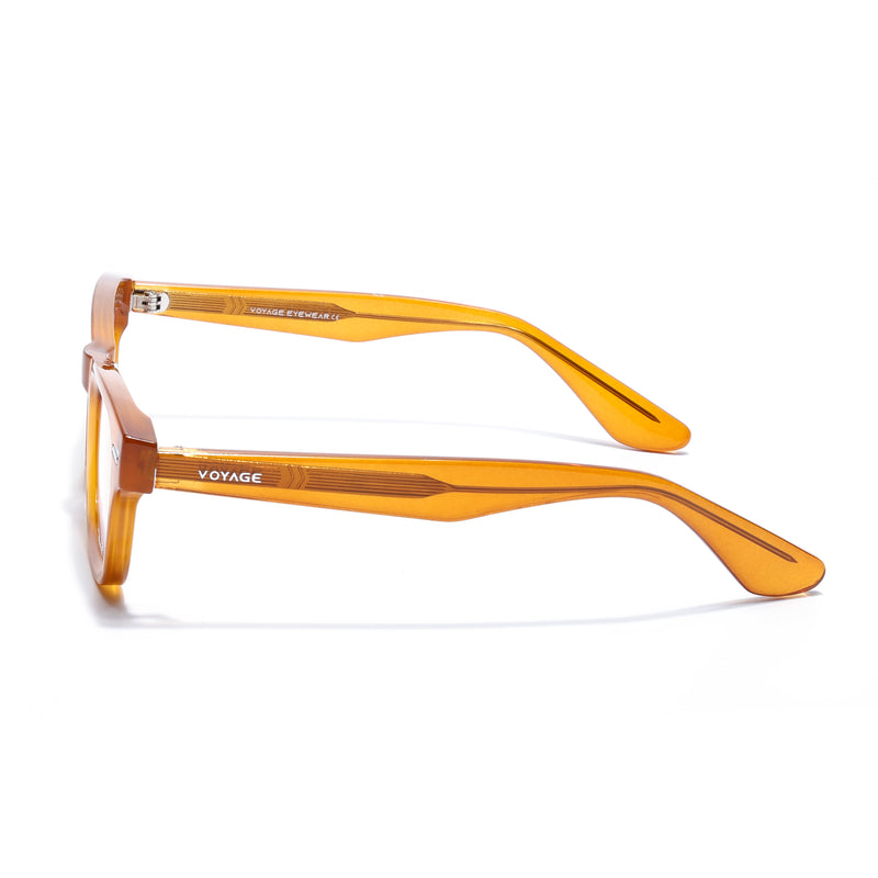 Obsidian | Voyage Orange Wayfarer Eyeglasses for Men & Women (KG2529FMG8046)