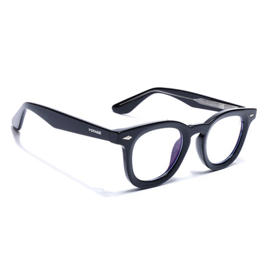 Obsidian | Voyage Black Wayfarer Eyeglasses for Men & Women (KG2530FMG8033)