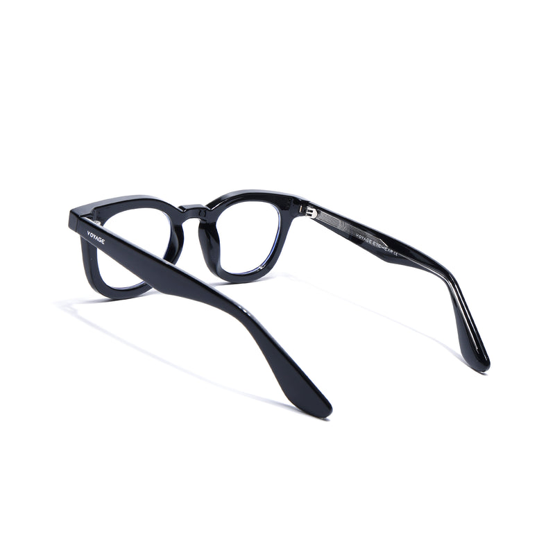 Obsidian | Voyage Black Wayfarer Eyeglasses for Men & Women (KG2530FMG8033)