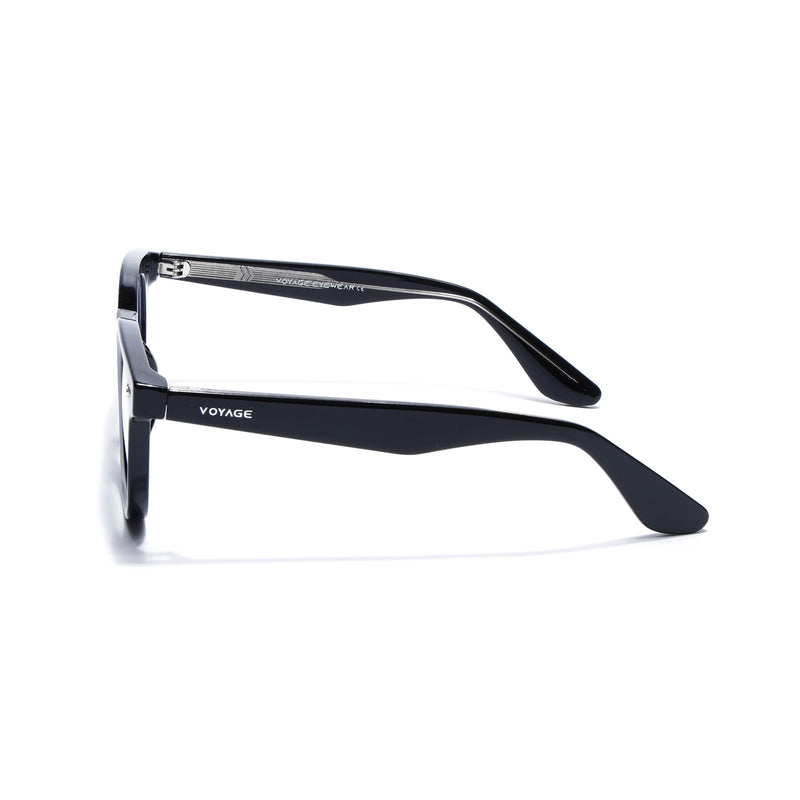 Obsidian | Voyage Black Wayfarer Eyeglasses for Men & Women (KG2530FMG8033)