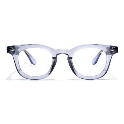 Obsidian | Voyage Grey Wayfarer Eyeglasses for Men & Women (KG2530FMG8034)