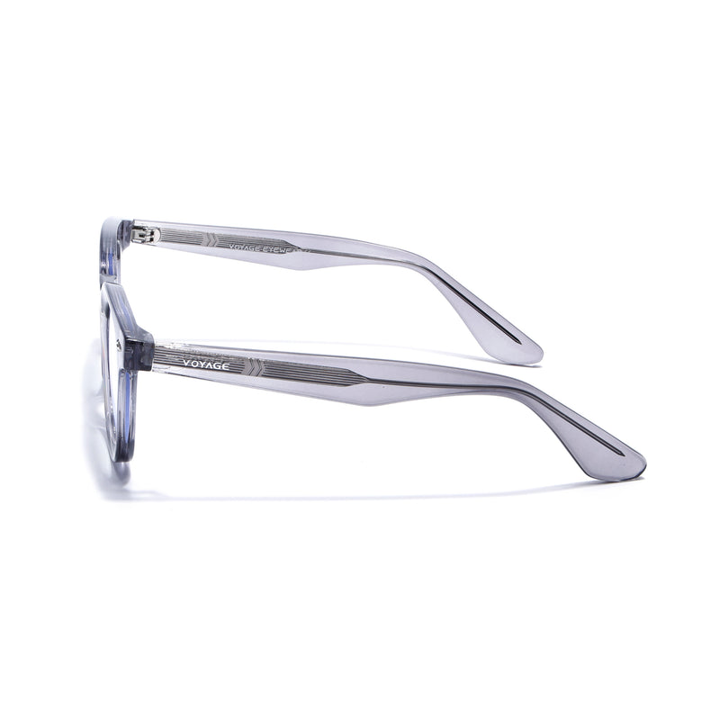 Obsidian | Voyage Grey Wayfarer Eyeglasses for Men & Women (KG2530FMG8034)