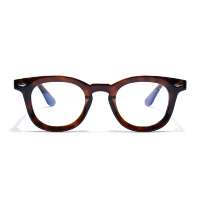 Obsidian | Voyage Demi Brown Wayfarer Eyeglasses for Men & Women (KG2530FMG8035)