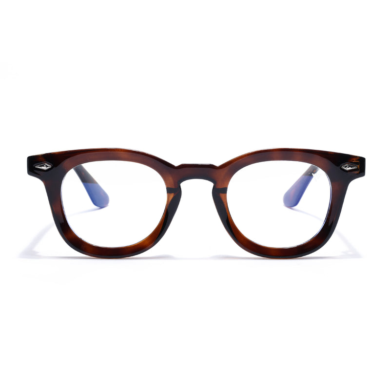 Obsidian | Voyage Demi Brown Wayfarer Eyeglasses for Men & Women (KG2530FMG8035)