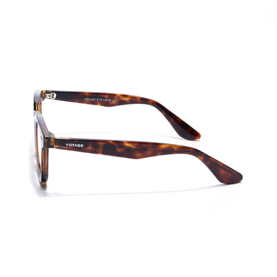 Obsidian | Voyage Demi Brown Wayfarer Eyeglasses for Men & Women (KG2530FMG8035)