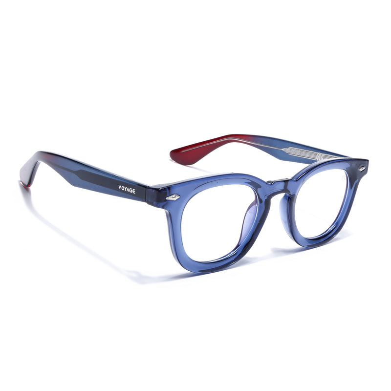Obsidian | Voyage Blue Wayfarer Eyeglasses for Men & Women (KG2530FMG8036)