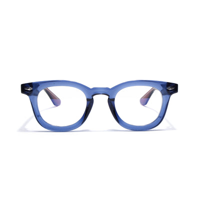 Obsidian | Voyage Blue Wayfarer Eyeglasses for Men & Women (KG2530FMG8036)