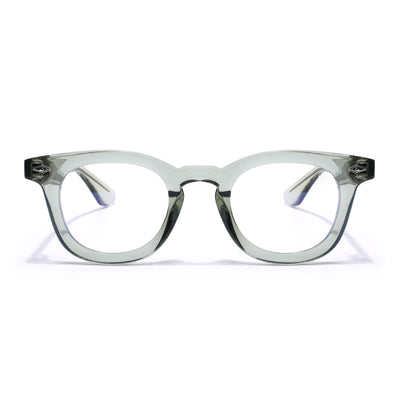Obsidian | Voyage Green Wayfarer Eyeglasses for Men & Women (KG2530FMG8037)