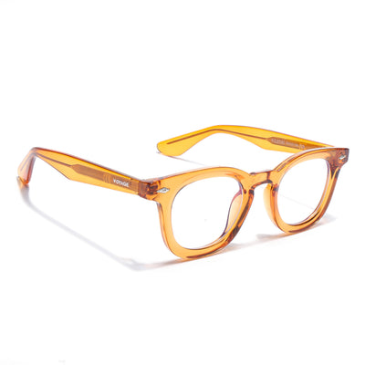 Obsidian | Voyage Orange Wayfarer Eyeglasses for Men & Women (KG2530FMG8038)