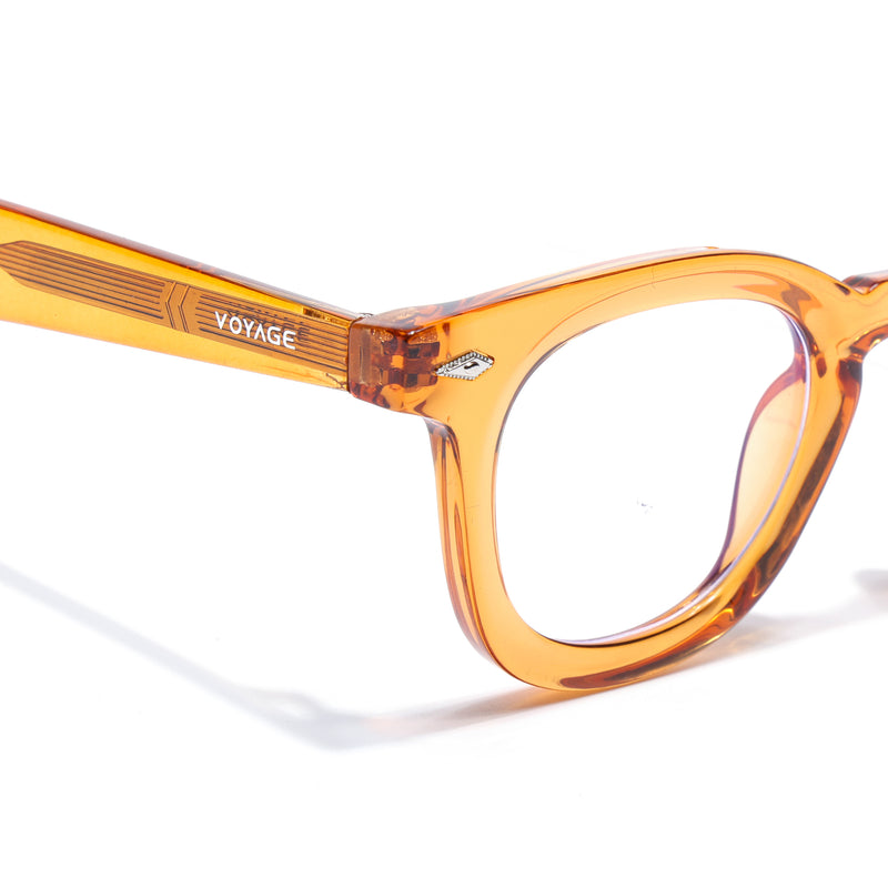 Obsidian | Voyage Orange Wayfarer Eyeglasses for Men & Women (KG2530FMG8038)