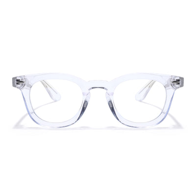 Obsidian | Voyage Transparent Wayfarer Eyeglasses for Men & Women (KG2530FMG8039)