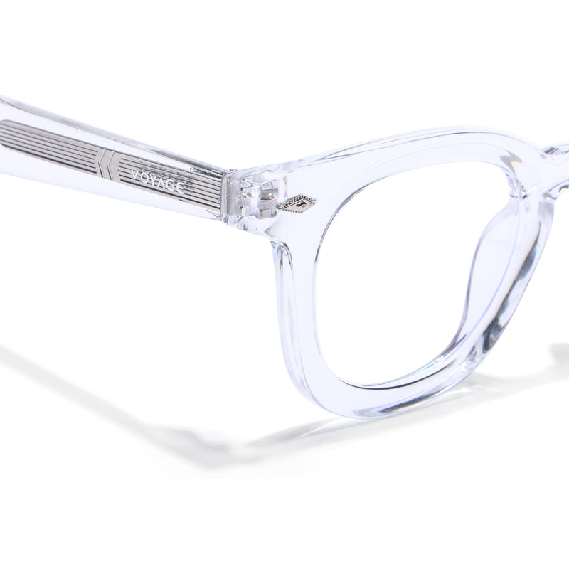 Obsidian | Voyage Transparent Wayfarer Eyeglasses for Men & Women (KG2530FMG8039)