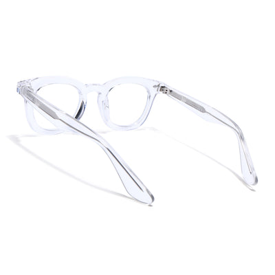 Obsidian | Voyage Transparent Wayfarer Eyeglasses for Men & Women (KG2530FMG8039)