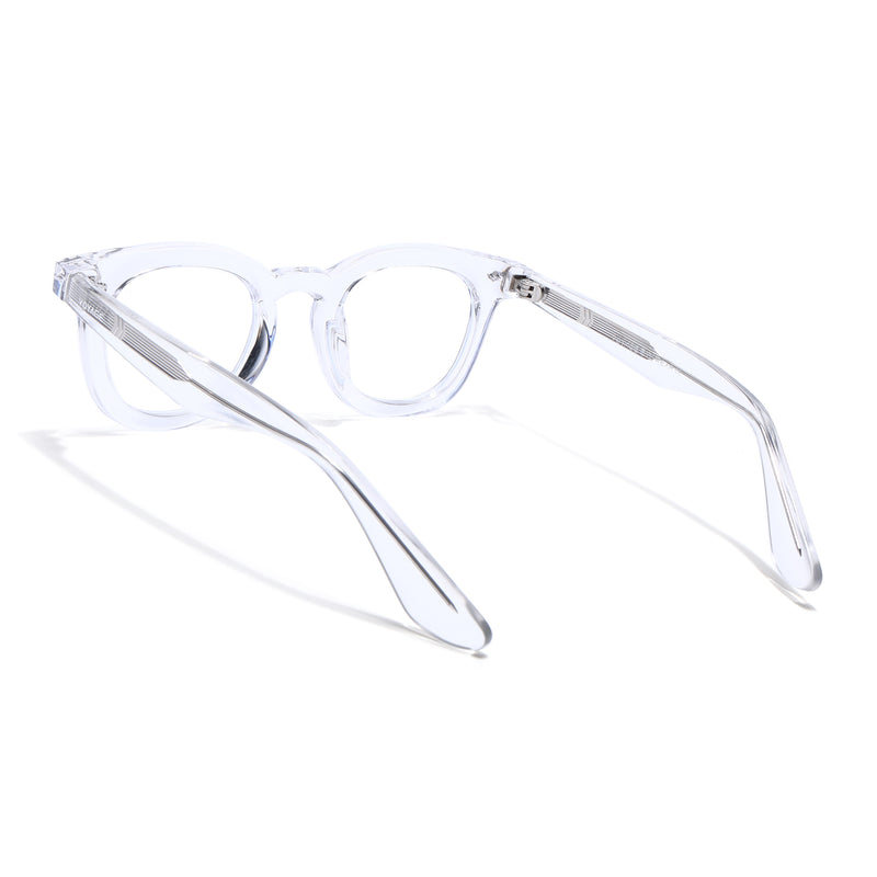 Obsidian | Voyage Transparent Wayfarer Eyeglasses for Men & Women (KG2530FMG8039)