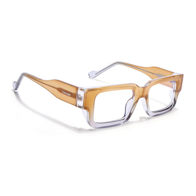 Obsidian | Voyage Orange Rectangle Eyeglasses for Men & Women (KG2540FMG8007)