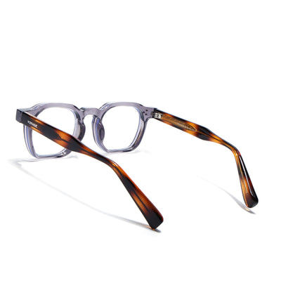 Obsidian | Voyage Grey Wayfarer Eyeglasses for Men & Women (KG2560FMG8069)